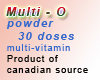 Multi-O (servings powder) 30 doses