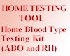 Home Blood Type Testing Kit (ABO and RH)