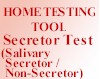 Secretor Test -  all included