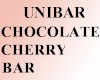 UNIBAR : CHOCOLATE CHERRY BAR (Single) -- NEW